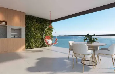 Apartamento frente mar a venda 3 suítes no bairro balneário perequê em porto belo