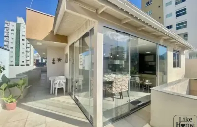 Cobertura quadra mar mobiliada com 193m² no centro de itapema