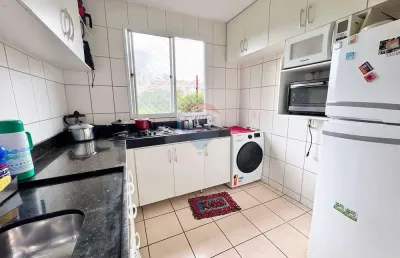 Apartamento à venda em contagem – 2 quartos, sala ampla, cozinha com armários, 1 vaga de garagem