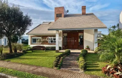 Sobrado à venda, 4 quartos, 4 suítes, 2 vagas, sea & coast - xangri-lá/rs