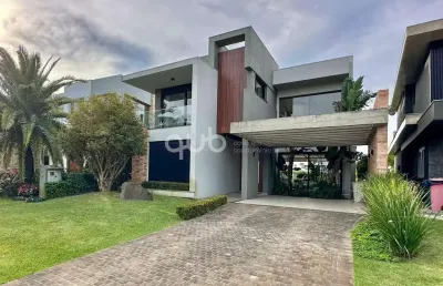 Sobrado à venda, 4 quartos, 4 suítes, 2 vagas, condomínio capão ilhas resort - capão da canoa/rs