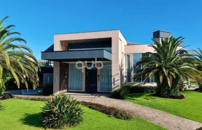 Sobrado à venda, 5 quartos, 5 suítes, 2 vagas, condomínio bosques de atlantida - xangri-lá/rs