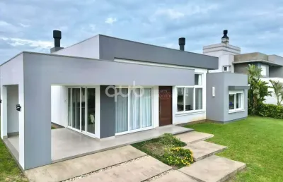 Casa à venda, 4 quartos, 4 suítes, 2 vagas, condomínio lagoa do passo - osório/rs