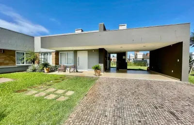 Casa à venda, 3 quartos, 3 suítes, 2 vagas, condomínio lagoa do passo - osório/rs