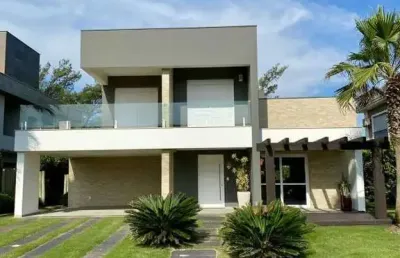 Sobrado à venda, 5 quartos, 5 suítes, 2 vagas, condomínio playa vista - xangri-lá/rs