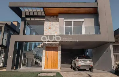 Sobrado à venda, 4 quartos, 4 suítes, 2 vagas, capão ilhas resort - capão da canoa/rs