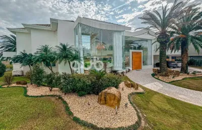 Sobrado à venda, 6 quartos, 6 suítes, 2 vagas, condomínio enseada lagos de xangri-lá - xangri-lá/rs