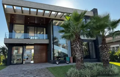 Sobrado à venda, 5 quartos, 5 suítes, 2 vagas, condomínio malibú beach residence - xangri-lá/rs