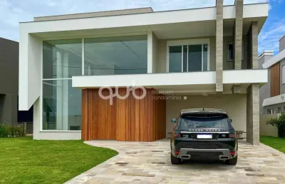 Sobrado à venda, 5 quartos, 5 suítes, condomínio enseada lagos de xangri-lá - xangri-lá/rs