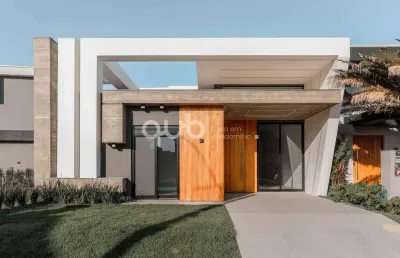 Casa à venda, 4 suítes, 2 vagas de garagem, no condomínio sunset
