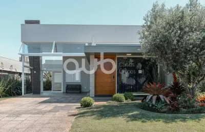 Casa à venda, 4 quartos, 4 suítes, 2 vagas, condomínio enseada lagos de xangri-lá - xangri-lá/rs