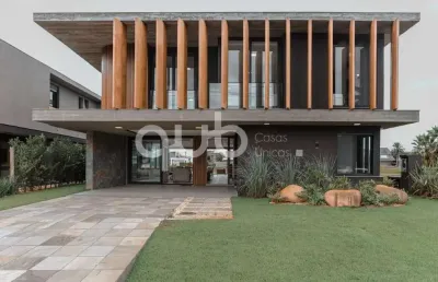 Sobrado à venda, 5 quartos, 5 suítes, 2 vagas, condomínio enseada lagos de xangri-lá - xangri-lá/rs