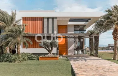 Sobrado à venda, 5 quartos, 5 suítes, 2 vagas, condomínio enseada lagos de xangri-lá - xangri-lá/rs