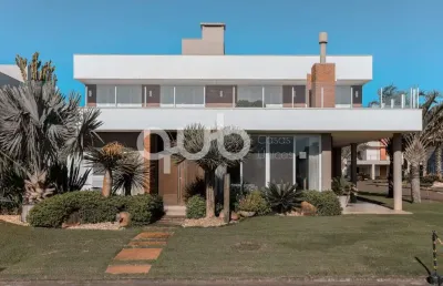 Sobrado à venda, 4 quartos, 3 suítes, 4 vagas, condomínio playa vista - xangri-lá/rs