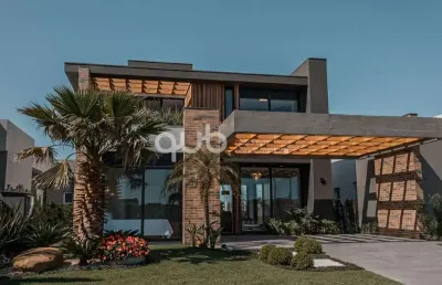 Sobrado à venda, 4 quartos, 4 suítes, 2 vagas, condomínio riviera xangri-lá - xangri-lá/rs