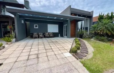 Casa à venda, 4 quartos, 4 suítes, 2 vagas, condomínio las palmas - xangri-lá/rs
