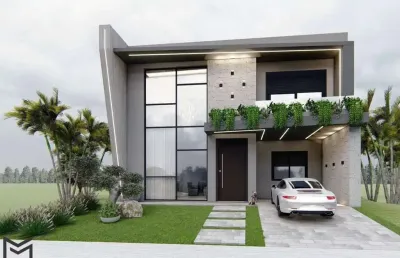 Sobrado à venda, 4 quartos, 4 suítes, condomínio zen concept resort - xangri-lá/rs