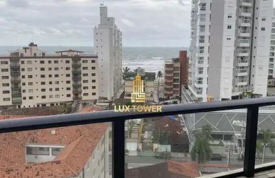 Apartamento de 71m c/ 2 quartos 1 suíte, varanda gourmet e 200m da praia