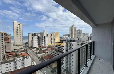 Apartamento 87m2 c/ 2 quartos sendo 2 suítes com varanda gourmet e vista mar