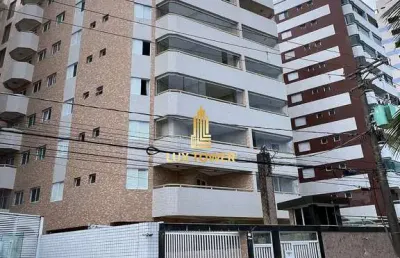 Apartamento 1 dormitório 36m2 com sacada 10m da praia