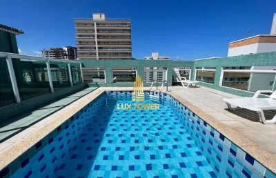 Apartamento 1 quarto com sala, cozinha, sacada e lazer completo