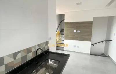 Casa condomínio de 79m2 c/ 2 quartos 2 suítes e sacada com churrasqueira