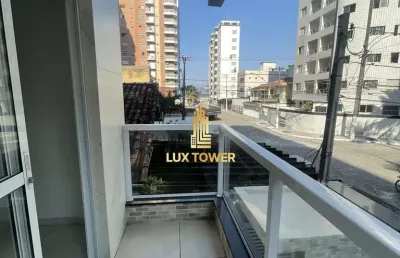Casa condomínio de 60m2 c/ 2 quartos, sacada com vista 100m da praia