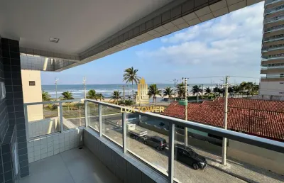 Apartamento de 74m2 c/ 2 quartos 1 suíte e varanda gourmet com vista mar