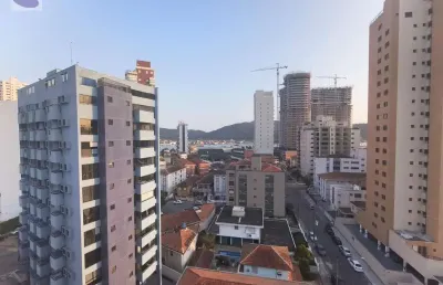 Apartamento 2 dormitórios em ponta da praia  -  santos