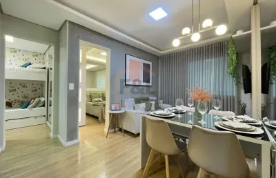 Apartamento para venda em almirante tamandaré, bonfim, 2 dormitórios, 1 banheiro, 1 vaga