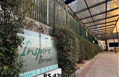 Lindo apartamento - condomínio brisas - 2 dormitórios e 1 vaga
