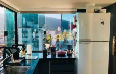 Cobertura com 4 quartos à venda no centro, ubatuba , 152 m2 por r$ 900.000