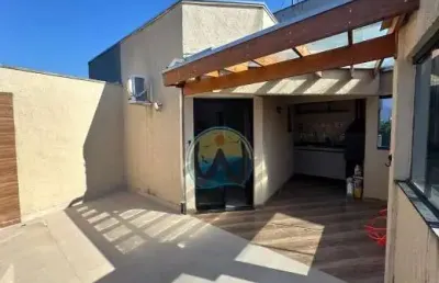 Cobertura com 2 quartos à venda em itaguá, ubatuba , 139 m2 por r$ 890.000