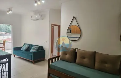 Apartamento com 2 quartos à venda em toninhas, ubatuba , 62 m2 por r$ 650.000
