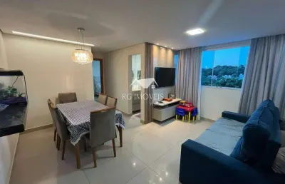 Lindo apartamento 02 quartos todo planejado , 02 vagas de garagem - cabral