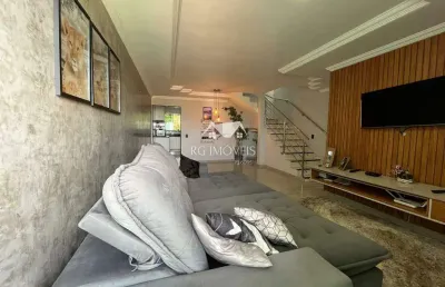 Casa duplex, 03 quartos, suíte, 05 vagas de garagem - renascer - betim