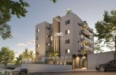 Cobertura à venda, 2 quartos, 1 suíte, 2 vagas, jardim industrial - contagem/mg