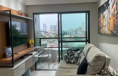 Apartamento com 3 quartos à venda na Avenida Governador Carlos de Lima Cavalcante, Bairro Novo, Olinda