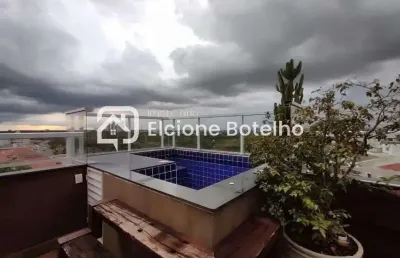 Apartamento triplex para locação de aprox. 165 m², com 2 quartos, no granada - uberlândia - mg