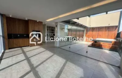 Cobertura para locação de aprox. 270m², com 4 quartos, no bairro tubalina - uberlândia - mg