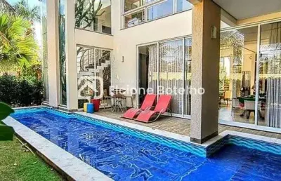 Casa em condomínio para locação de aprox, 495 m², com 4 quartos no nova uberlândia - uberlândia - mg