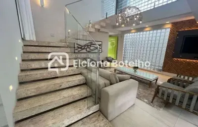 Casa mobiliada para locação, de aprox. 526m², 3 suítes, no bairro n.s aparecida - uberlândia - mg