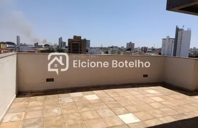 Cobertura duplex para locação de aprox. 250 m², com 4 quartos, no bairro cazeca - uberlândia - mg