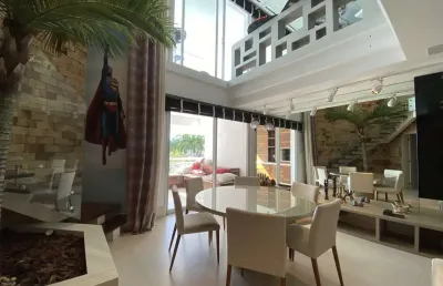 Apartamento para locação em florianópolis, cachoeira do bom jesus, 1 dormitório, 1 suíte, 2 banheiros, 1 vaga