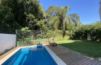Casa para locação em florianópolis, jurere, 5 dormitórios, 4 suítes, 6 banheiros, 2 vagas