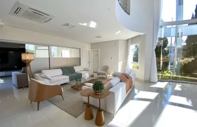 Casa para venda em florianópolis, jurere internacional, 4 dormitórios, 4 suítes, 6 banheiros, 4 vagas