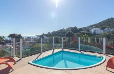 Cobertura para venda em florianópolis, jurere, 3 dormitórios, 3 suítes, 4 banheiros, 2 vagas