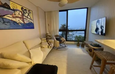 Apartamento para locação em florianópolis, jurere internacional, 2 dormitórios, 2 suítes, 3 banheiros, 1 vaga