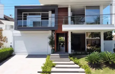 Casa para venda em florianópolis, jurere internacional, 4 dormitórios, 4 suítes, 6 banheiros, 2 vagas