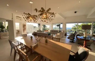 Casa para locação em florianópolis, jurere, 6 dormitórios, 6 suítes, 6 banheiros, 4 vagas